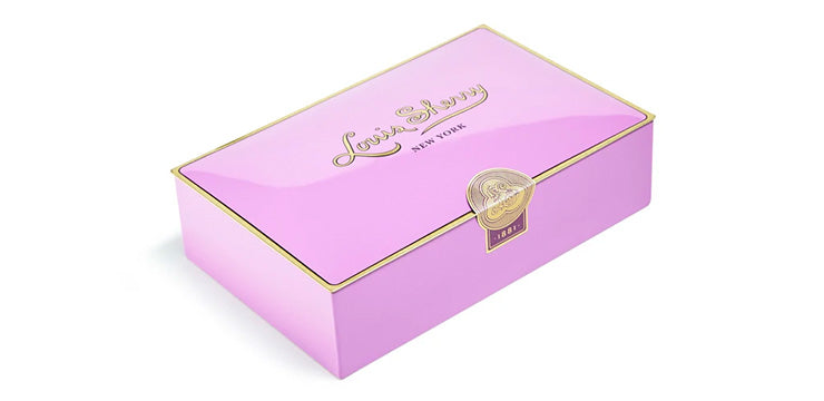 アンティーク ルイスシェリー スミレティン缶　2個 2-Piece Tins – Louis Sherry