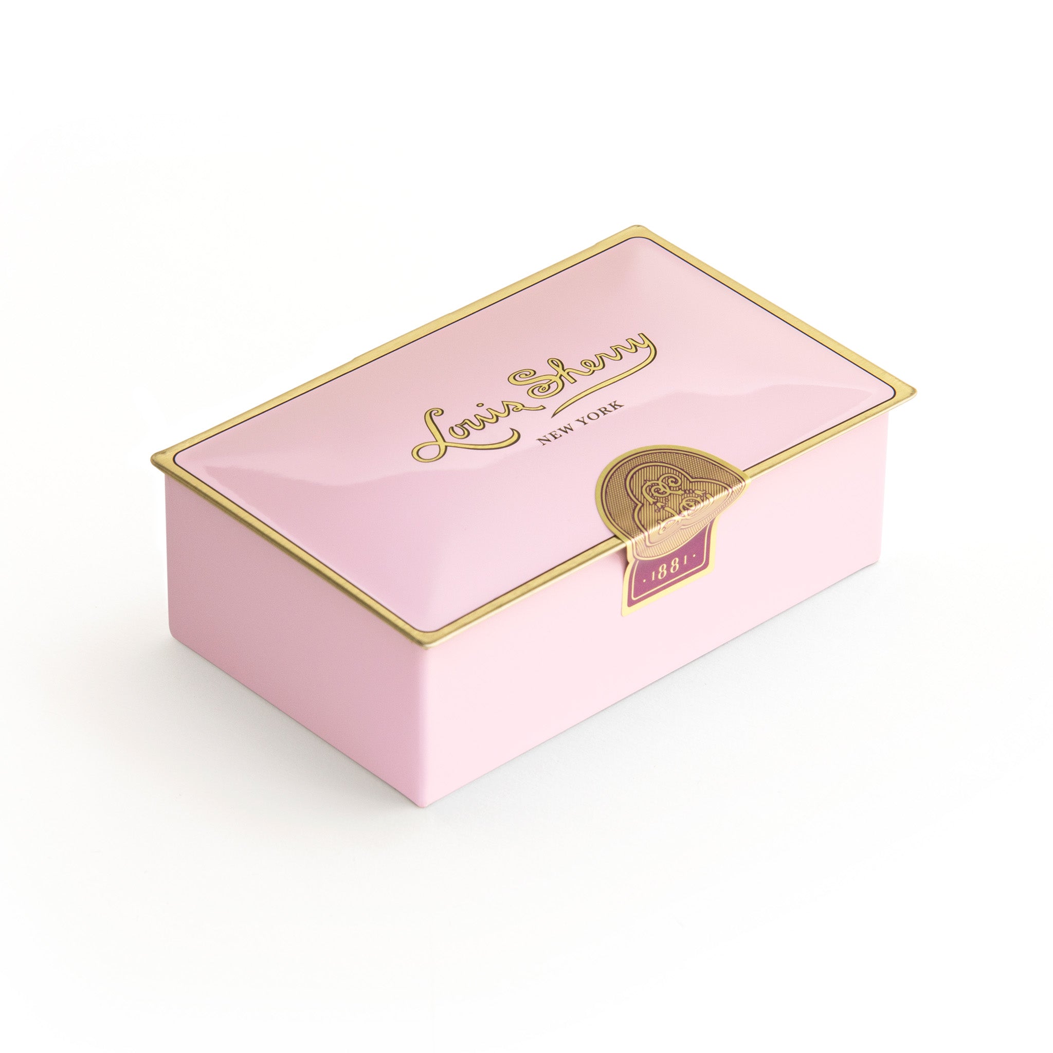 アンティーク ルイスシェリー スミレティン缶　2個 2-Piece Tins – Louis Sherry